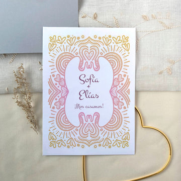 InvitaMagia - Invitación de Boda Yogui Love