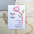 InvitaMagia - Invitación de Boda Modern Rose