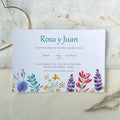 InvitaMagia - Invitación de Boda Watercolor Garden 