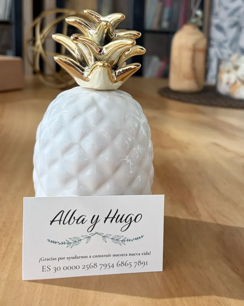 Invitación de Boda Clásica 020 Vintage Leaf - Tarjeta